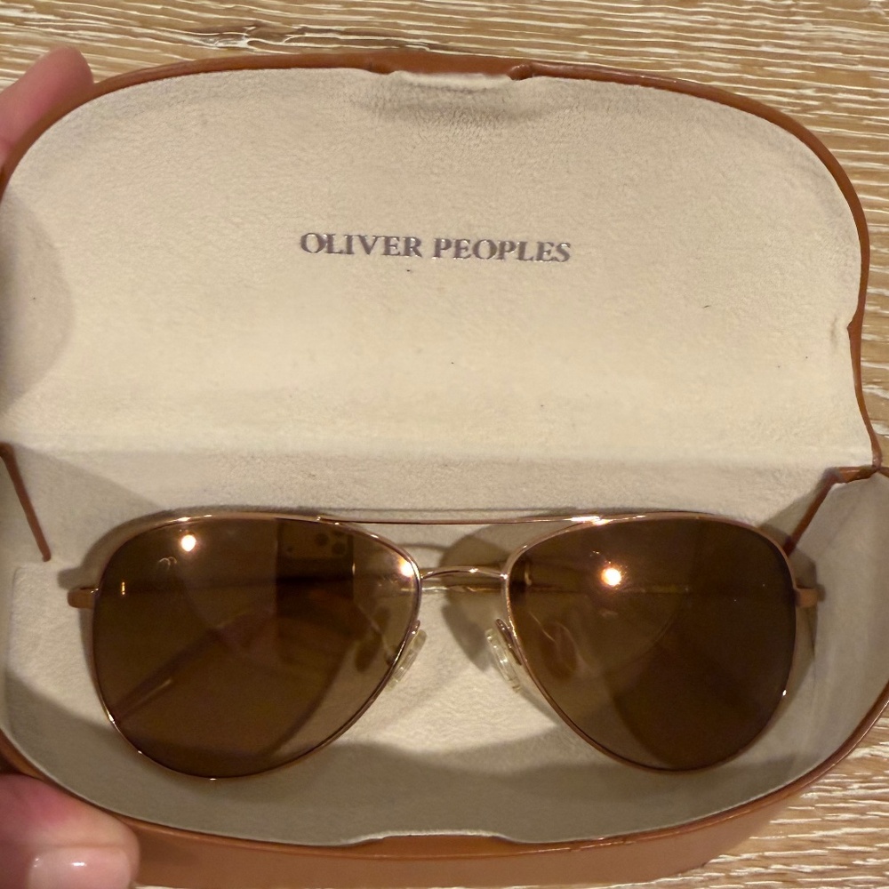 Oliver Peoples Sunglasses Kannon Rose gold brown lens
